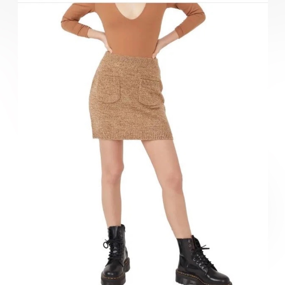 We The Free Viola Sweater Mini Skirt XL